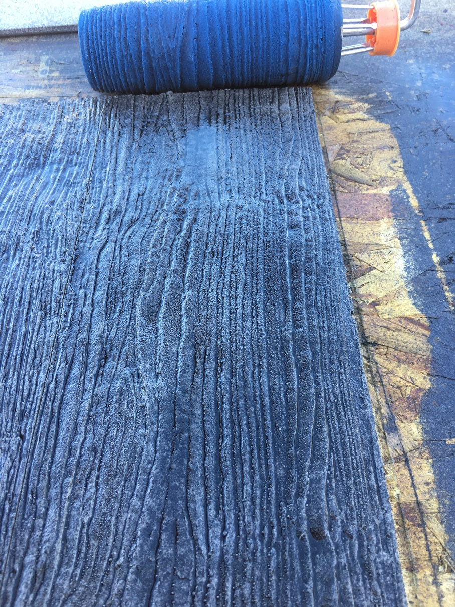 Concrete Texture Rollers - The Exquisite Barnwood Concrete Texture Roller - Creates The Most Pristine Wood Textures!