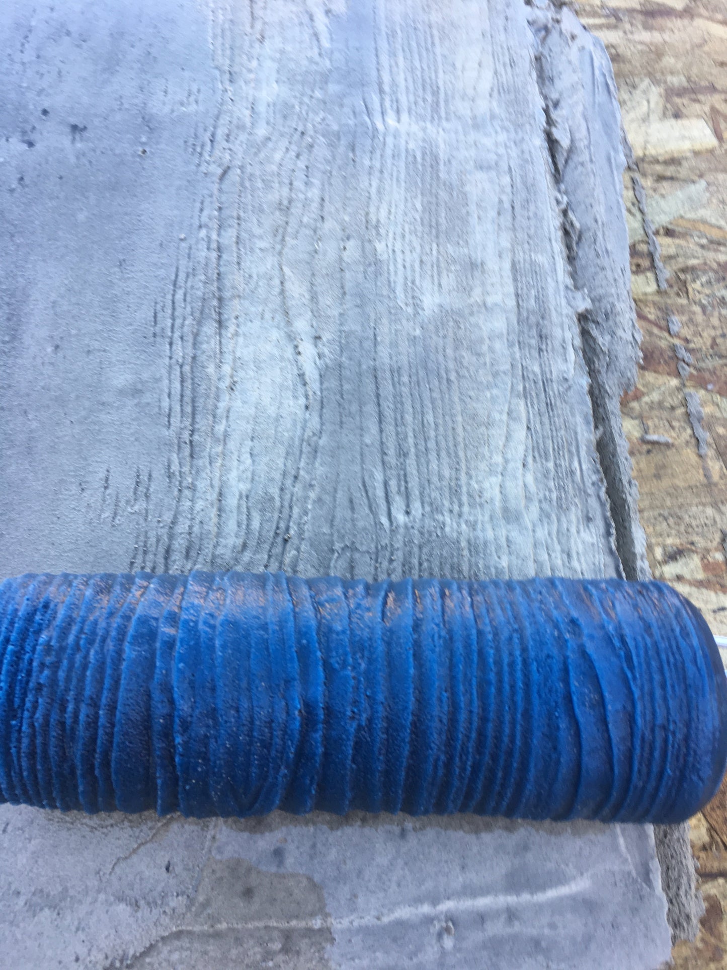 Concrete Texture Rollers - The Exquisite Barnwood Concrete Texture Roller - Creates The Most Pristine Wood Textures!