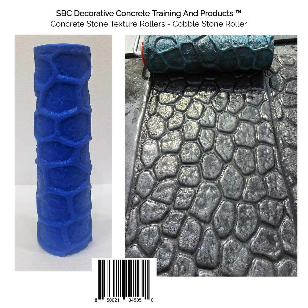 Concrete Texture Rollers- Pro Concrete Texture Roller Kit