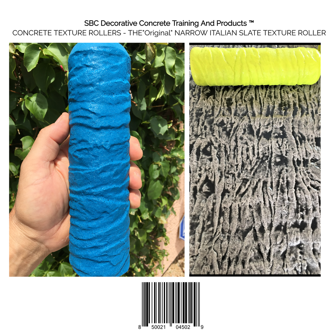 Concrete Texture Rollers- Pro Concrete Texture Roller Kit