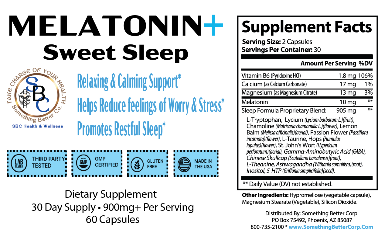 REST Melatonin Sweet Sleep Formula
