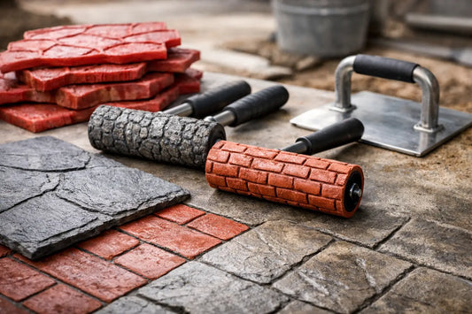 Masonry Stamps, Concrete Texture Rollers