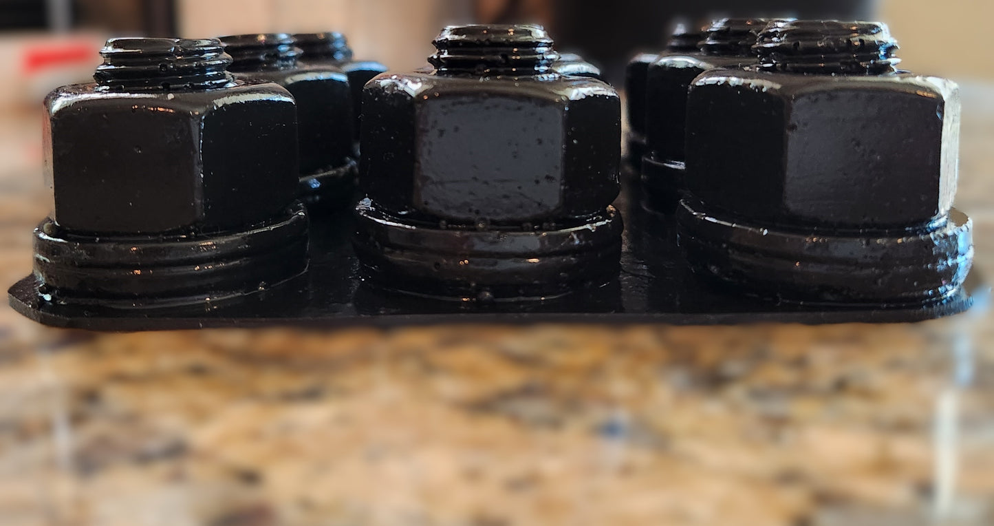 Faux Bolts – Realistic Heavy-Duty Barnwood Bolts, 1" Diameter - Decorative Only, NON-Structural
