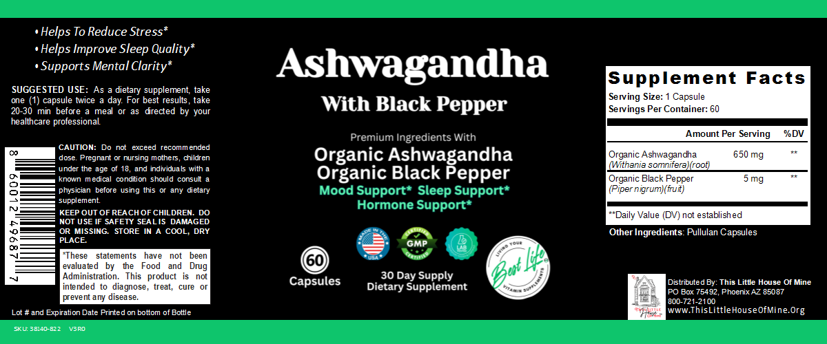 Ashwagandha Herbal Supplement