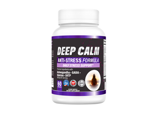 Deep Calm - Anxiety Relief Supplement - 60 Capsules