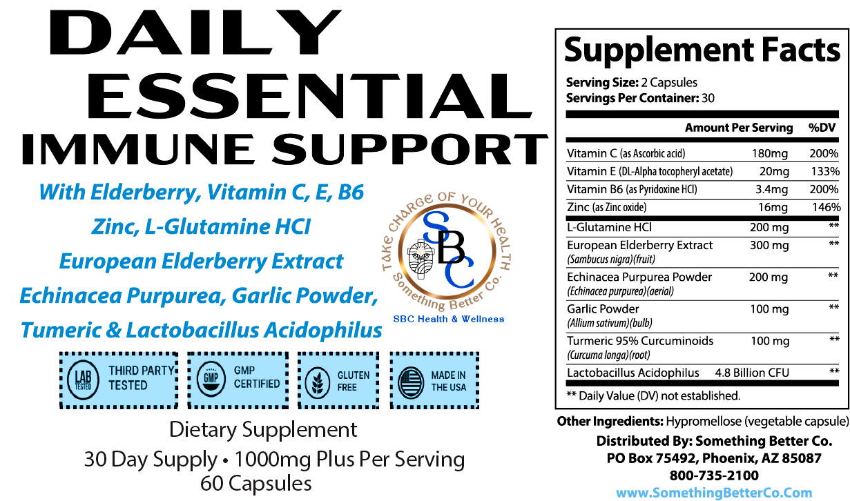 Daily Essential Immune Support Supplement