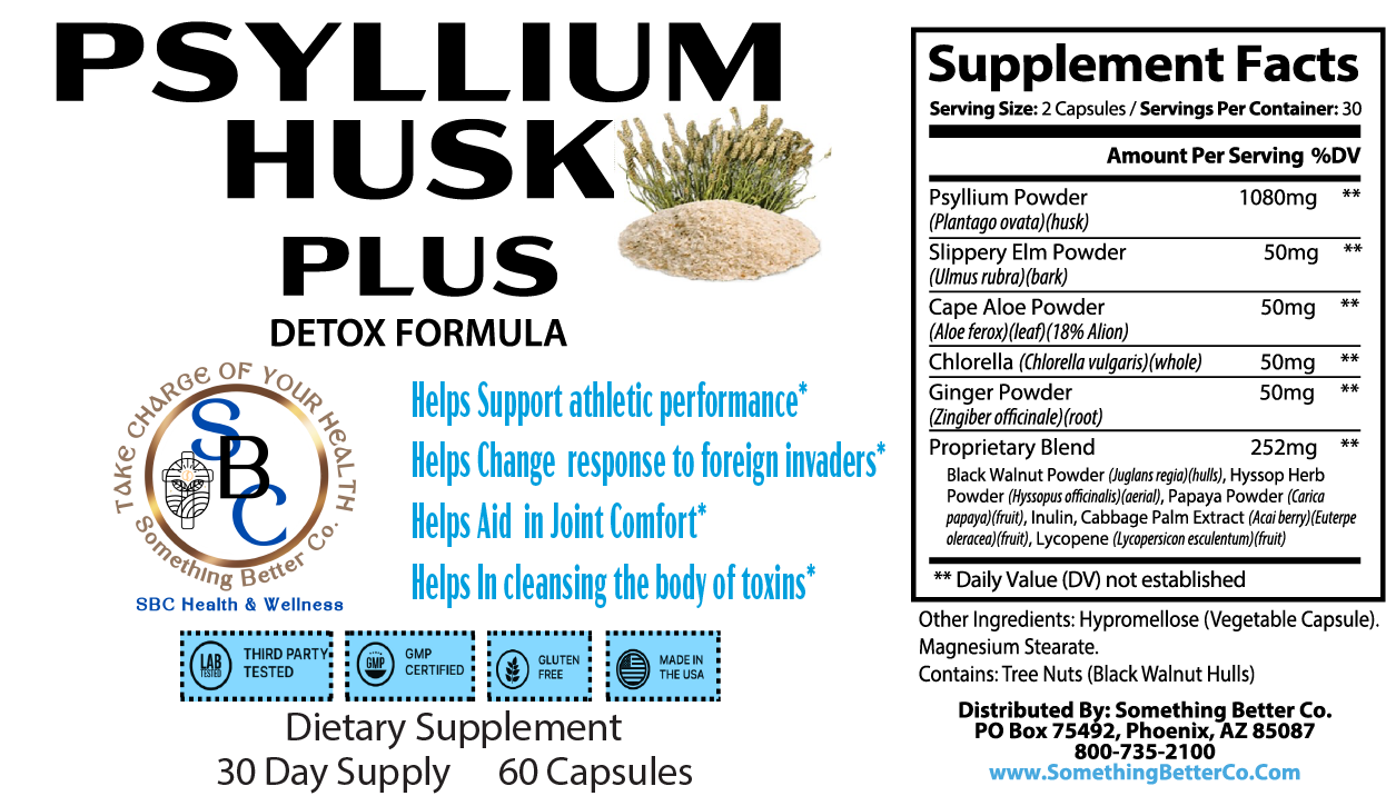 Psyllium Husk Plus Detox Formula