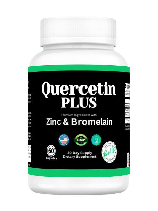 Quercetin Plus Supplement - 60 Capsules
