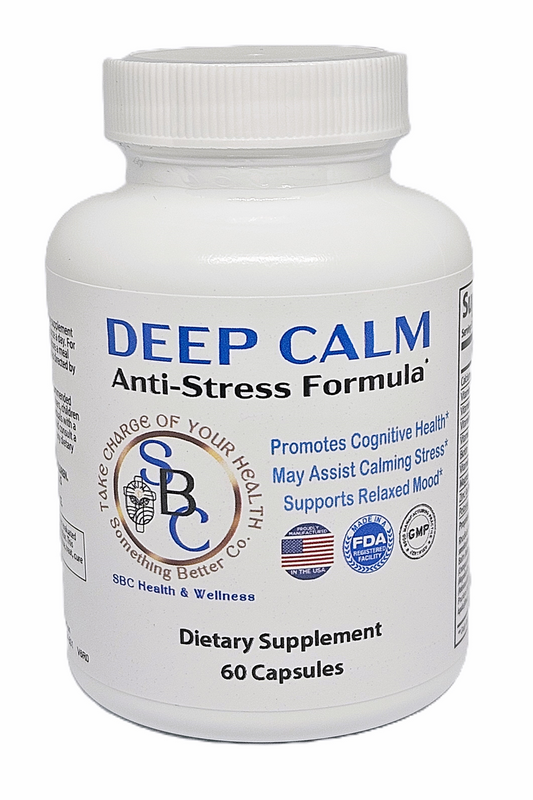 Deep Calm - Anxiety Relief Supplement - 60 Capsules