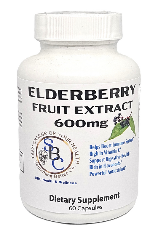 Elderberry Vitamin Supplement - 60 Capsules