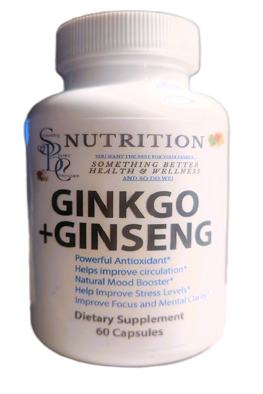 Ginkgo+Ginseng Herbal Supplement