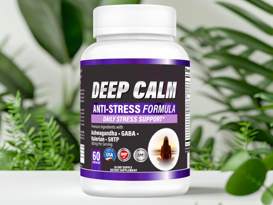 Deep Calm - Anxiety Relief Supplement - 60 Capsules
