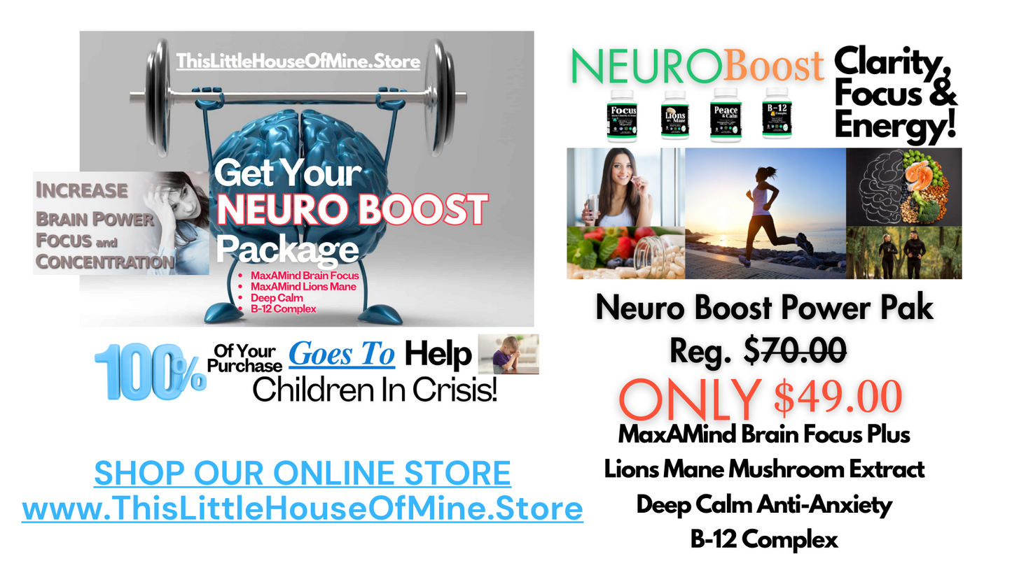 NEURO BOOST PAK, Brain Focus and Energy
