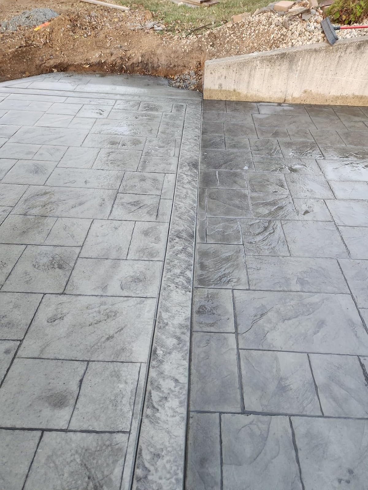 Concrete Texture Rollers–The "Original" Weathered Flagstone Texture Roller