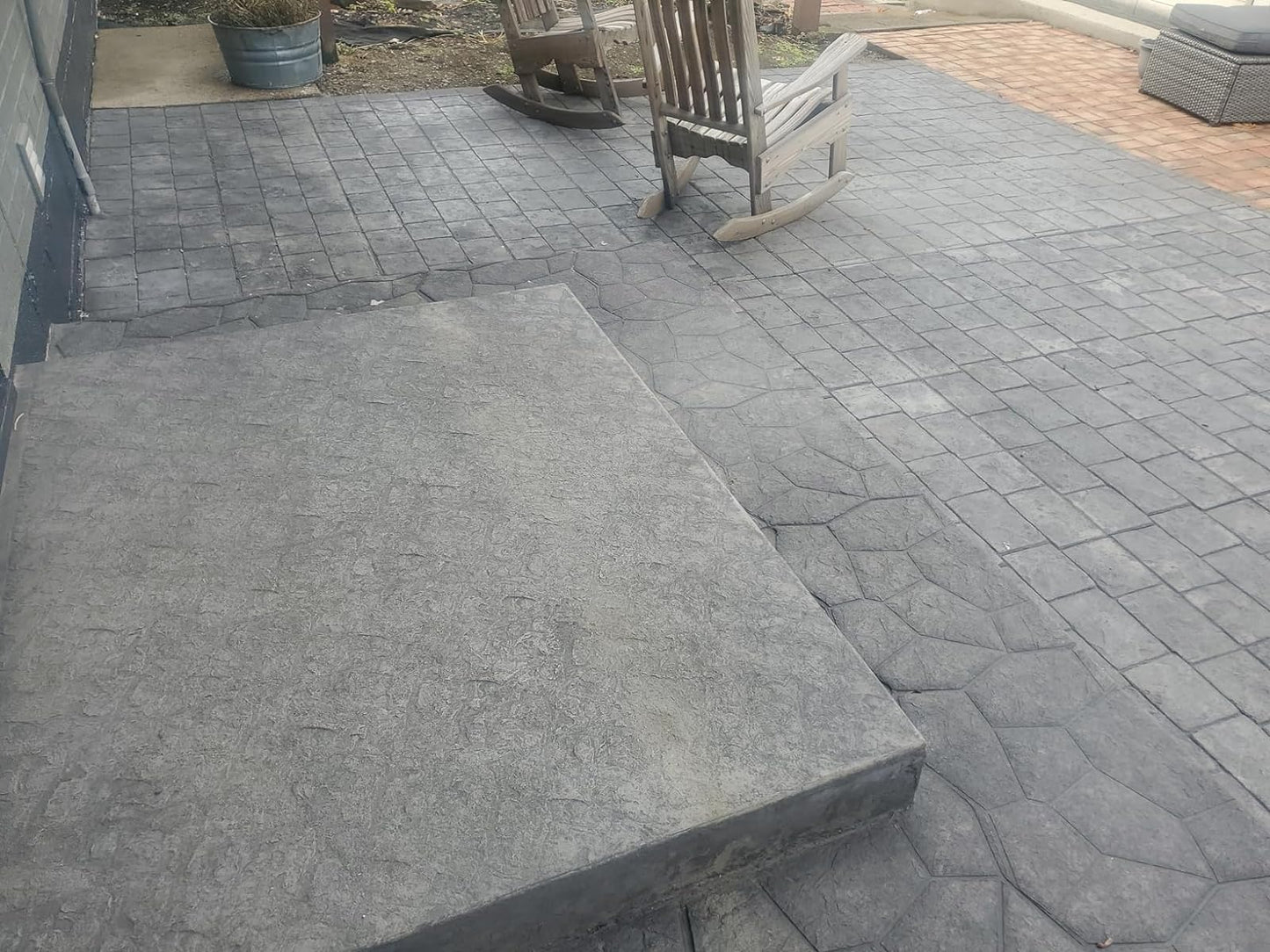 Concrete Texture Rollers–The "Original" Weathered Flagstone Texture Roller