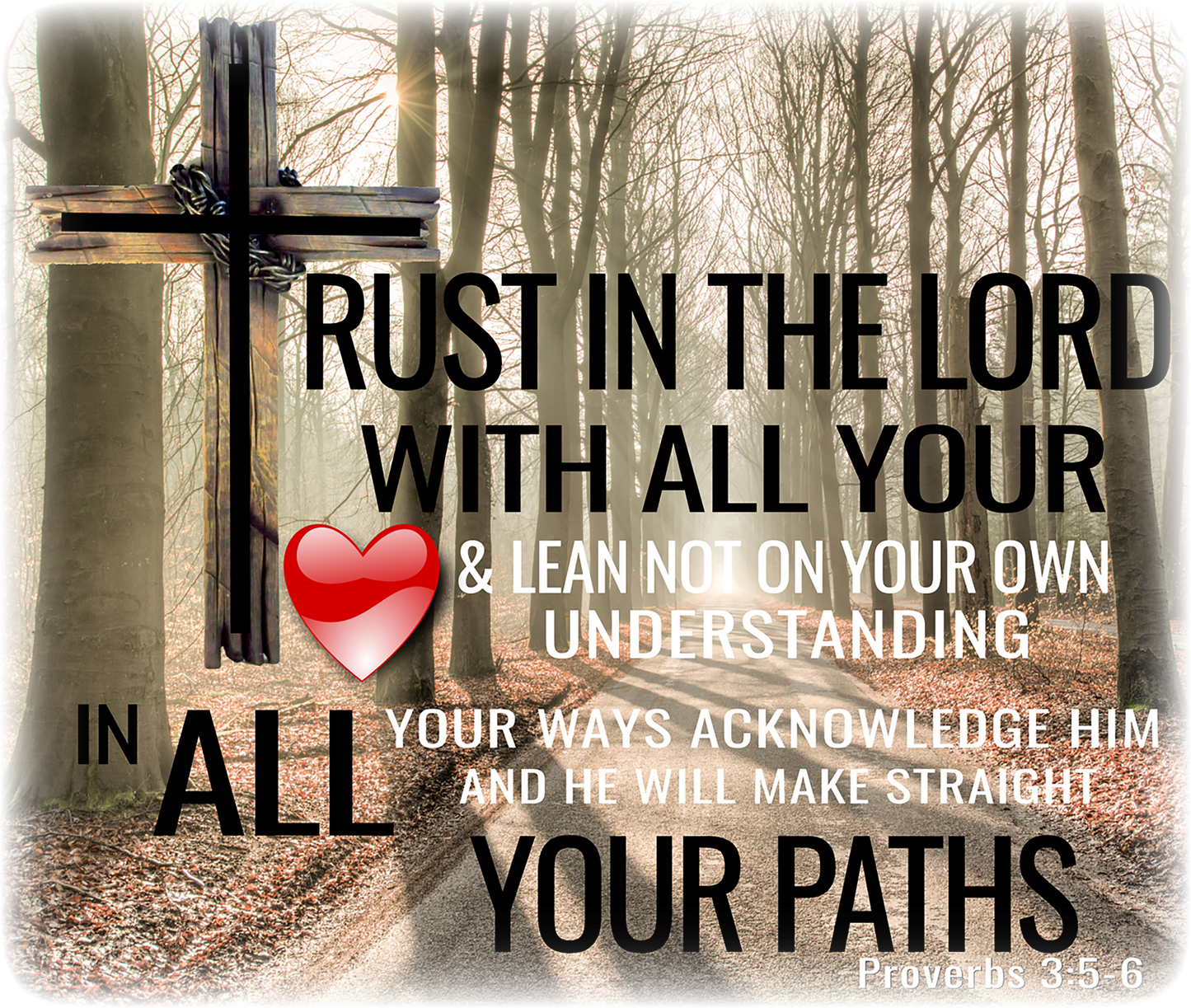 Trust, Proverbs 3:4-5